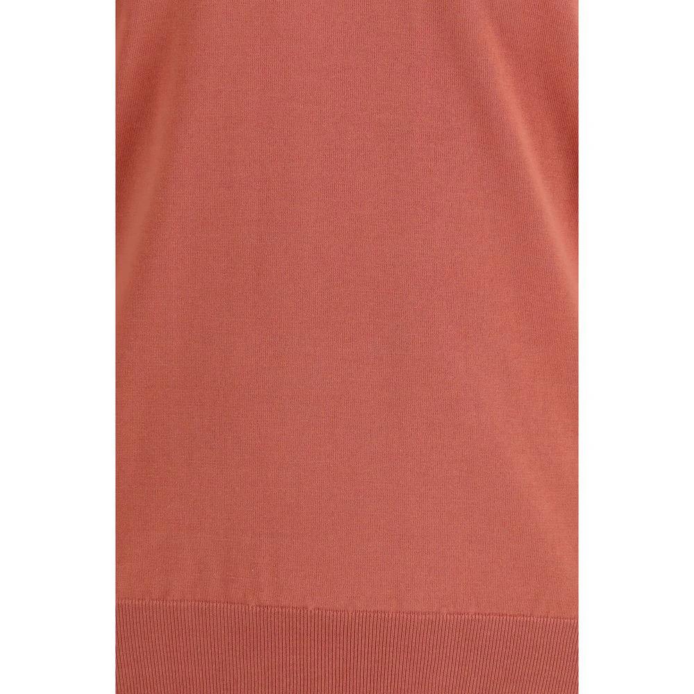 Brunello Cucinelli Orange Baumwoll-Sweatshirt by Brunello Cucinelli