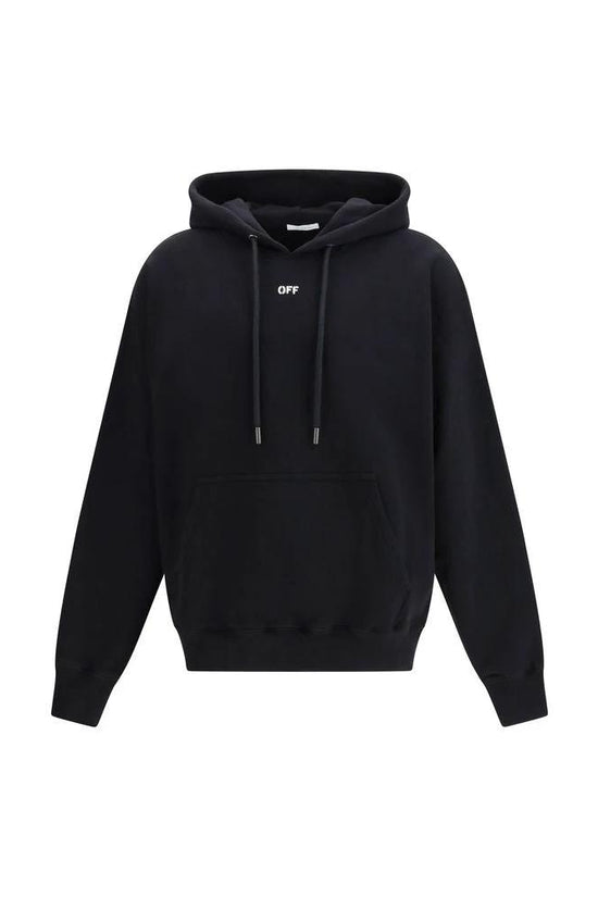 Off-White Schwarzer Baumwoll-Sweatshirt by Off-White
