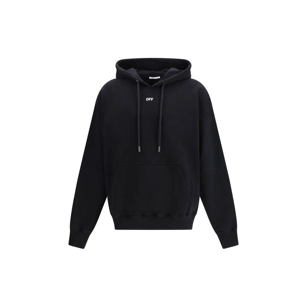 Off-White Schwarzer Baumwoll-Sweatshirt by Off-White