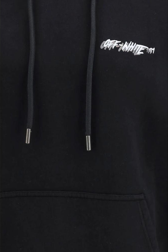 Off-White Schwarzer Baumwoll-Sweatshirt by Off-White