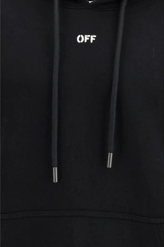 Off-White Schwarzer Baumwoll-Sweatshirt by Off-White