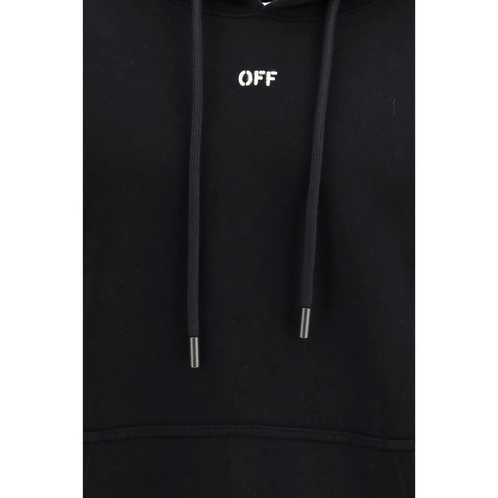 Off-White Schwarzer Baumwoll-Sweatshirt by Off-White