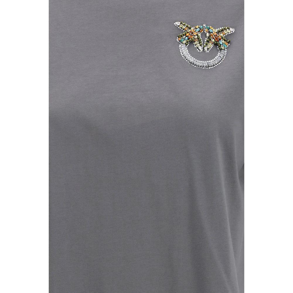 PINKO Graues Baumwoll-T-Shirt by PINKO