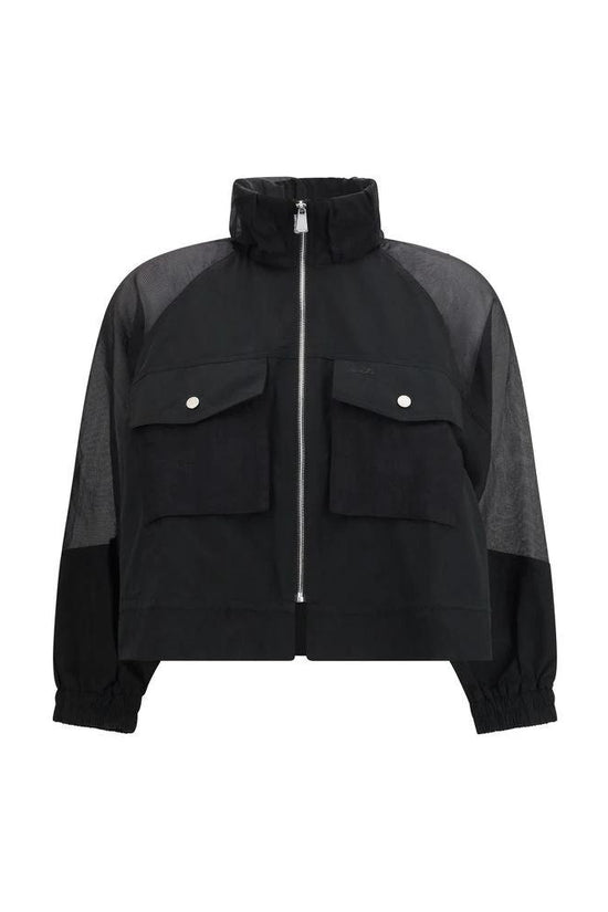 PINKO Schwarze Shell-Jacke aus Polyester by PINKO