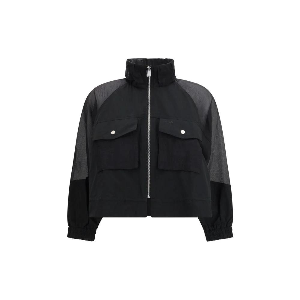 PINKO Schwarze Shell-Jacke aus Polyester by PINKO