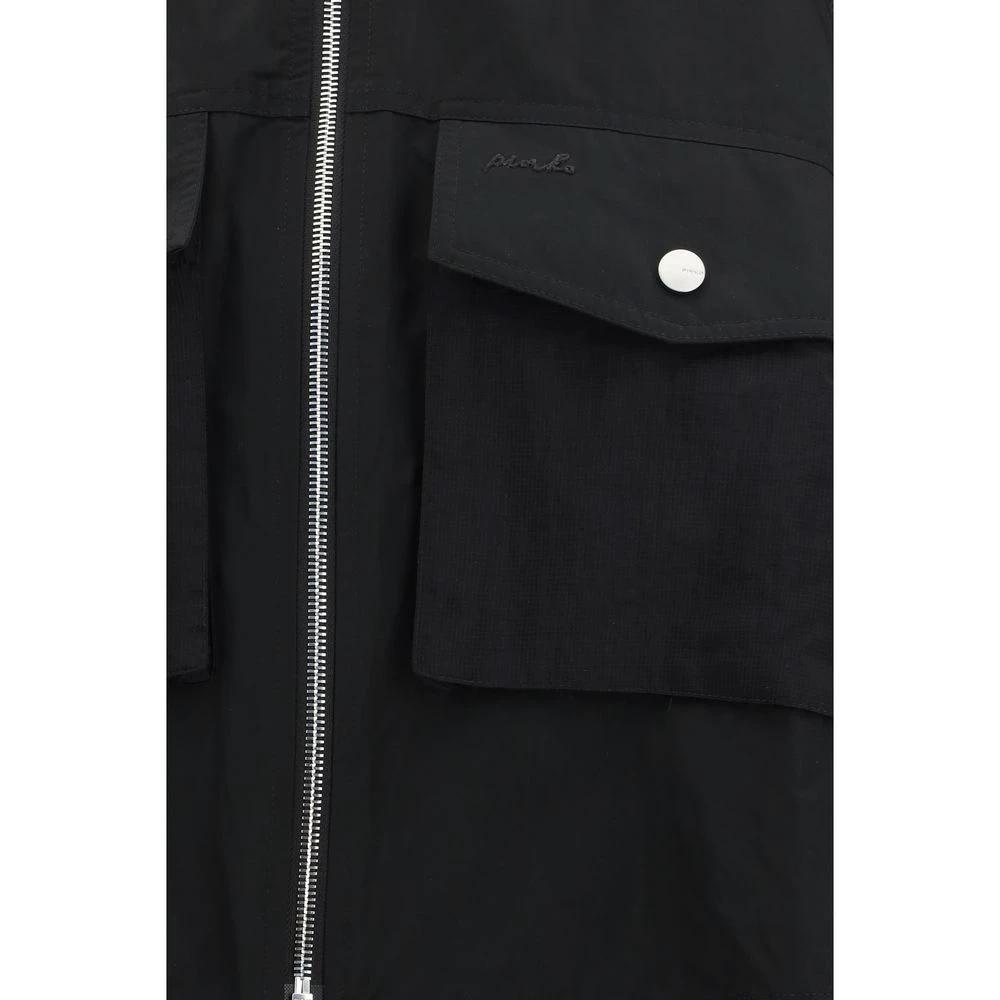 PINKO Schwarze Shell-Jacke aus Polyester by PINKO