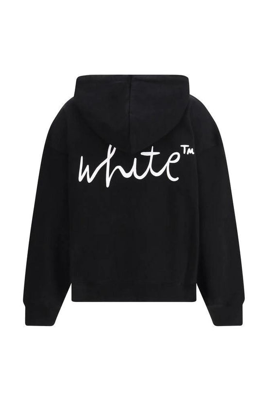 Off-White Schwarzer Baumwoll-Sweatshirt by Off-White