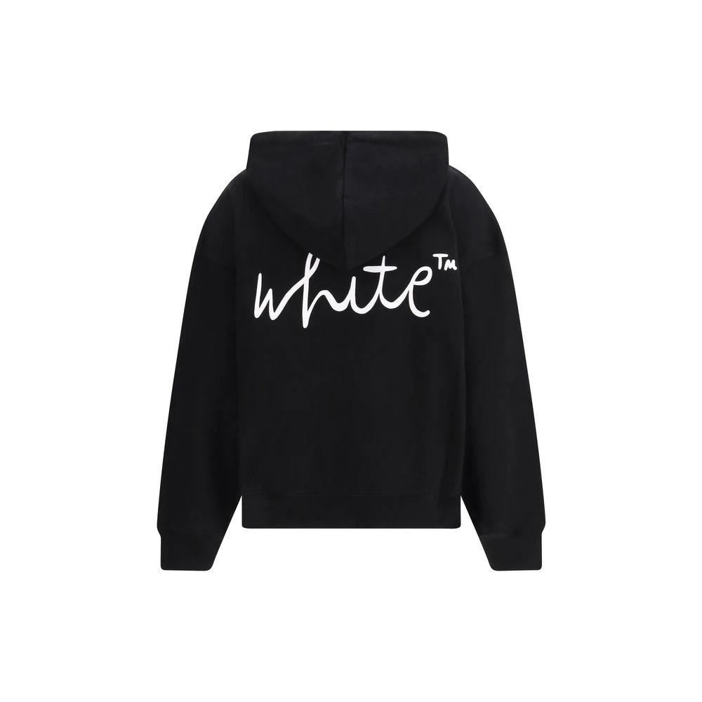 Off-White Schwarzer Baumwoll-Sweatshirt by Off-White