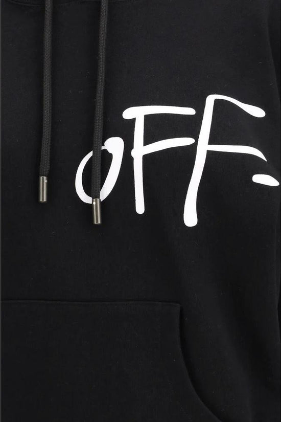 Off-White Schwarzer Baumwoll-Sweatshirt by Off-White