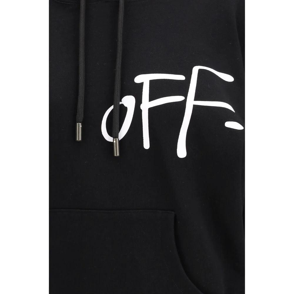 Off-White Schwarzer Baumwoll-Sweatshirt by Off-White