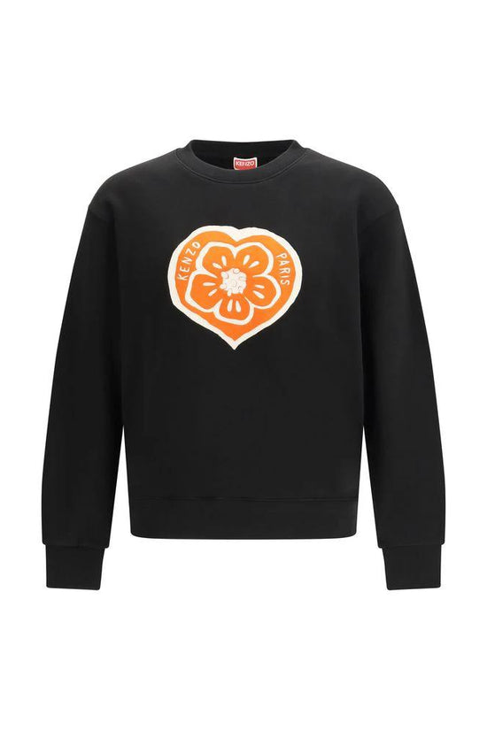 Kenzo Schwarzer Baumwoll-Sweatshirt by Kenzo