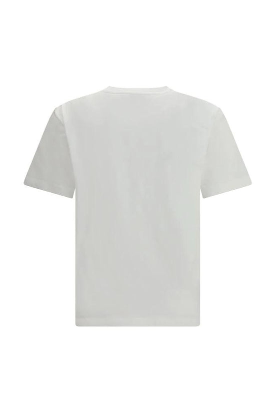 PINKO Weißes Baumwoll-T-Shirt by PINKO