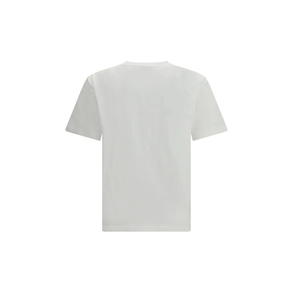 PINKO Weißes Baumwoll-T-Shirt by PINKO