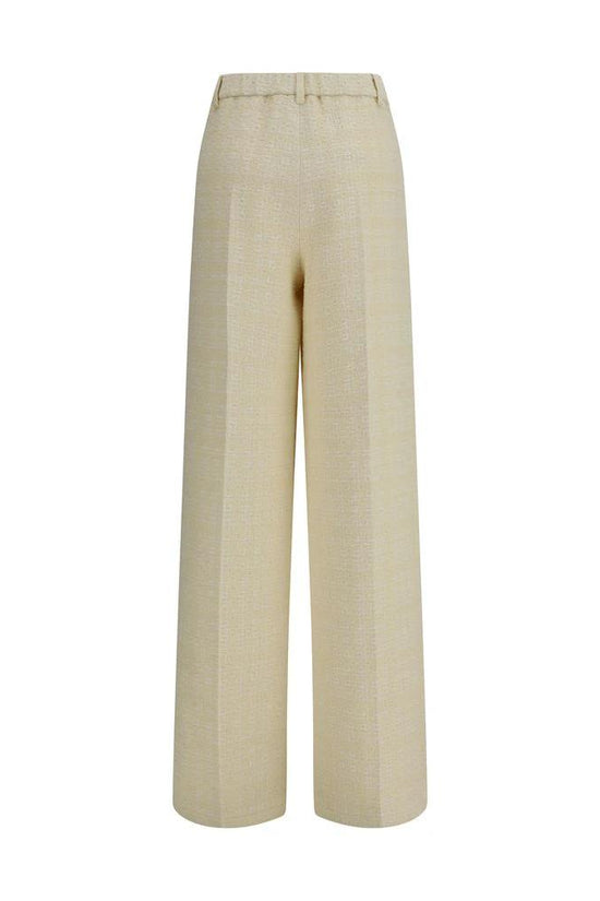 Gucci Beige Cotton Casual Pants by Gucci