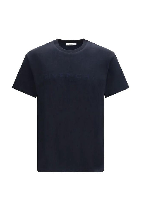 Givenchy Blaues Baumwoll-T-Shirt by Givenchy