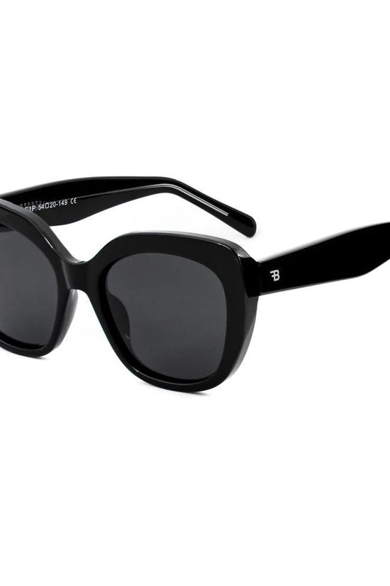 Bobroff Schwarze Sonnenbrille aus Acetat by Bobroff
