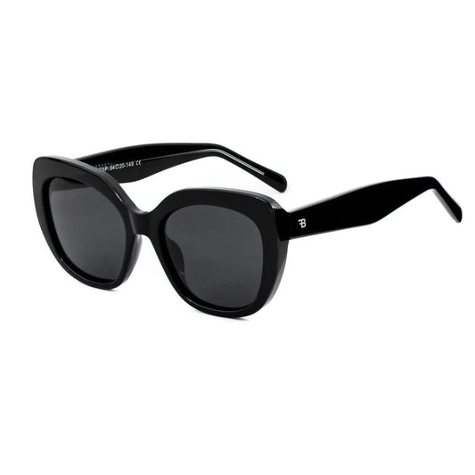 Bobroff Schwarze Sonnenbrille aus Acetat by Bobroff