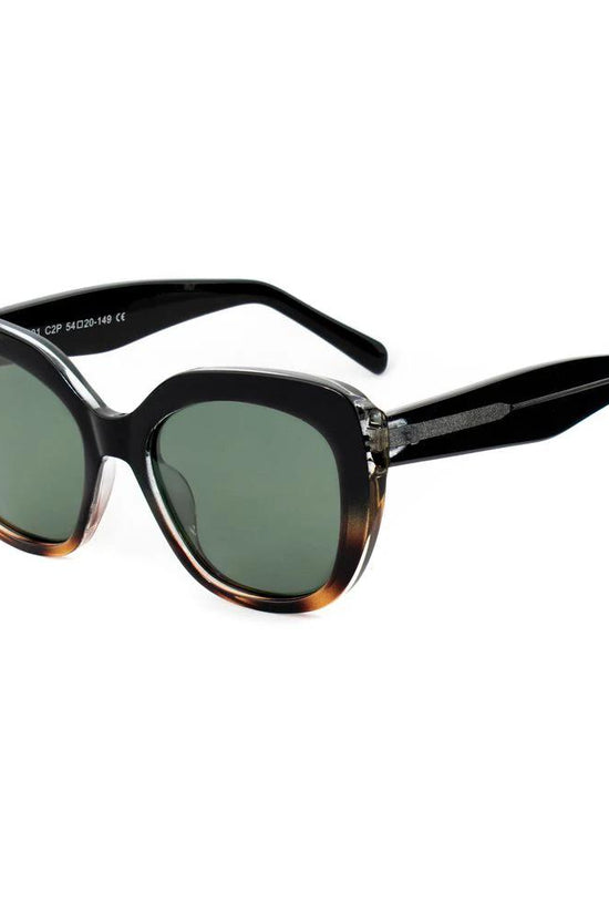 Bobroff Sonnenbrille aus schwarzem Acetat by Bobroff