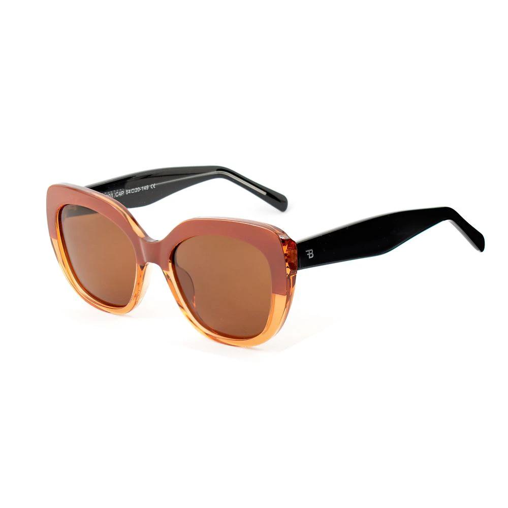 Bobroff Braune Sonnenbrille aus Acetat by Bobroff