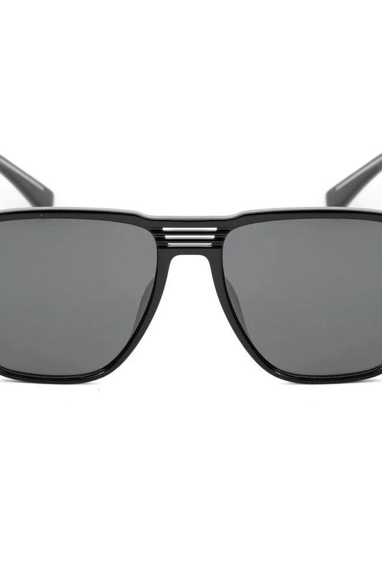 Bobroff Schwarze Sonnenbrille aus Acetat by Bobroff