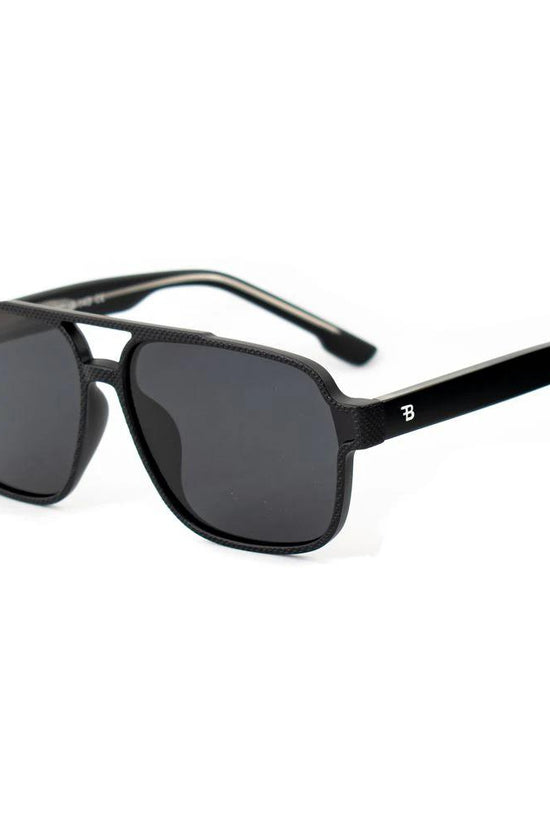 Bobroff Sonnenbrille aus schwarzem Acetat by Bobroff
