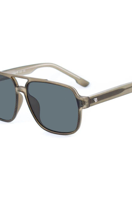 Bobroff Graue Sonnenbrille aus Acetat by Bobroff