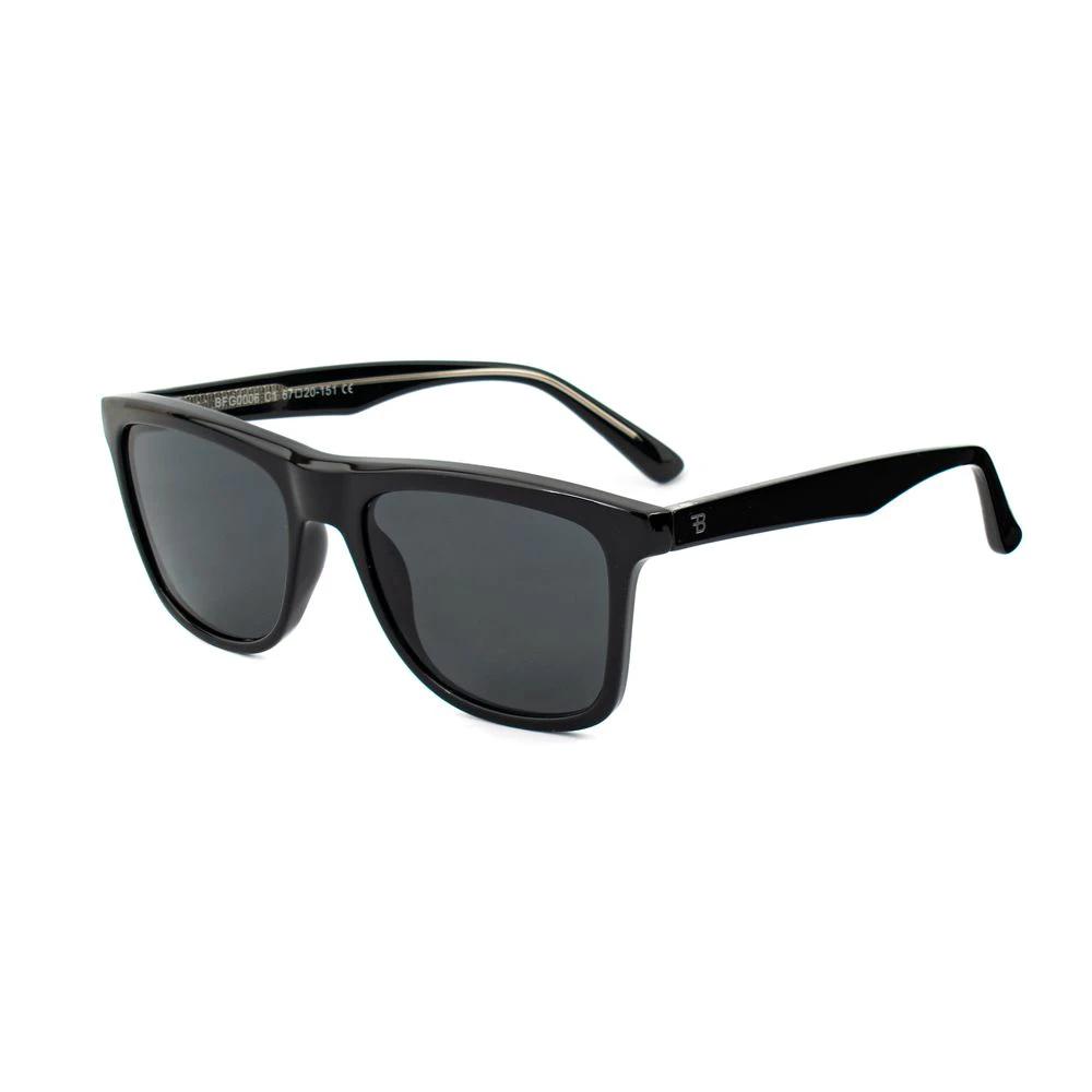 Bobroff Schwarze Sonnenbrille aus Acetat by Bobroff
