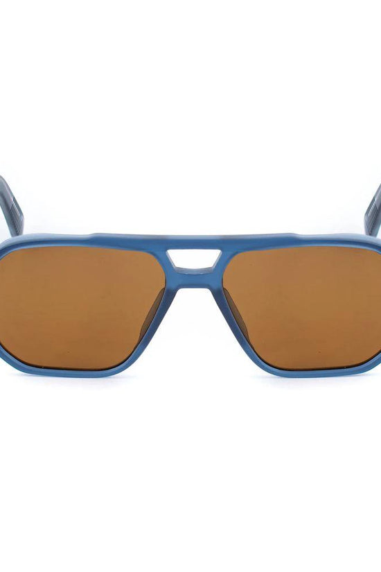 Bobroff Blaue Sonnenbrille aus Acetat by Bobroff