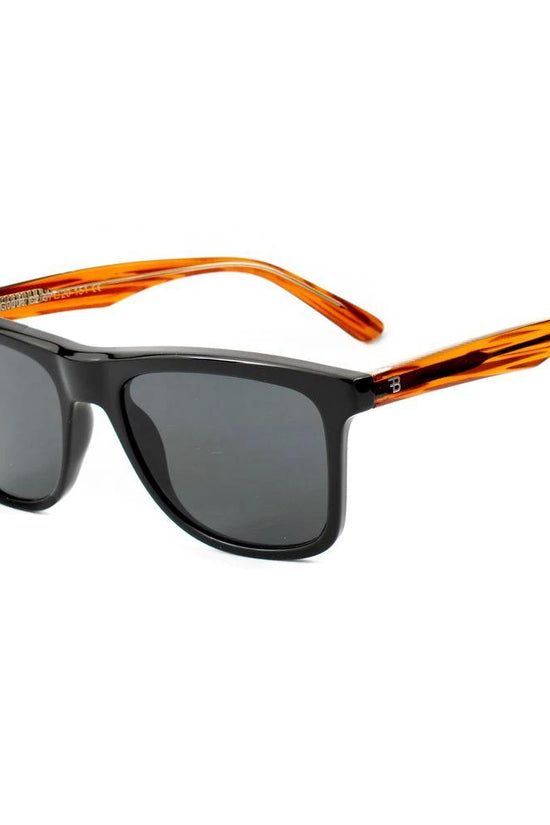 Bobroff Braune Sonnenbrille aus Acetat by Bobroff