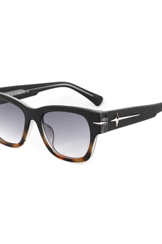 Bobroff Sonnenbrille aus mehrfarbigem Acetat by Bobroff