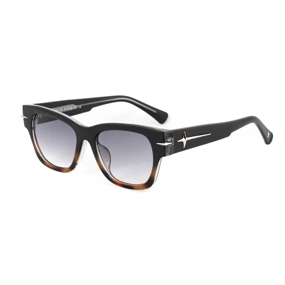 Bobroff Sonnenbrille aus mehrfarbigem Acetat by Bobroff