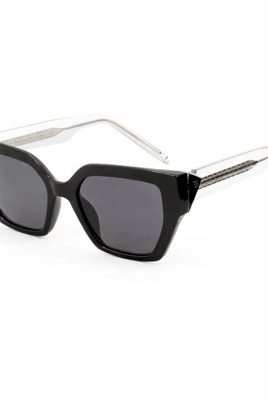 Bobroff Schwarze Sonnenbrille aus Acetat by Bobroff