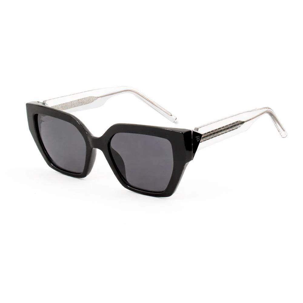 Bobroff Schwarze Sonnenbrille aus Acetat by Bobroff