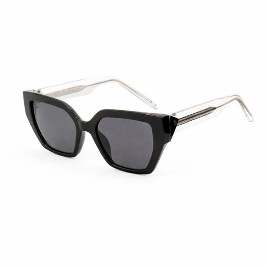 Bobroff Schwarze Sonnenbrille aus Acetat by Bobroff