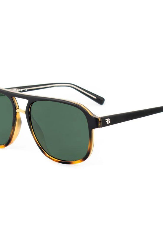 Bobroff Braune Sonnenbrille aus Acetat by Bobroff