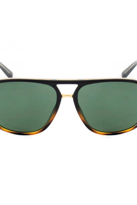 Bobroff Braune Sonnenbrille aus Acetat by Bobroff