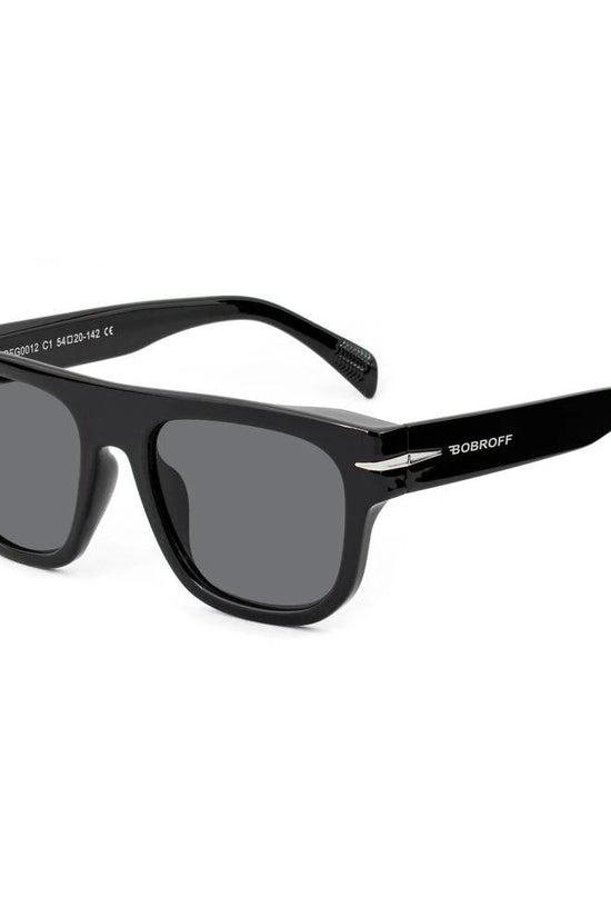 Bobroff Sonnenbrille aus schwarzem Acetat by Bobroff