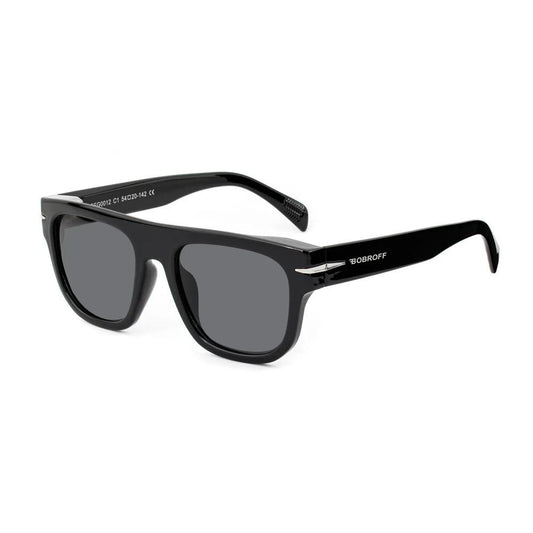 Bobroff Sonnenbrille aus schwarzem Acetat by Bobroff
