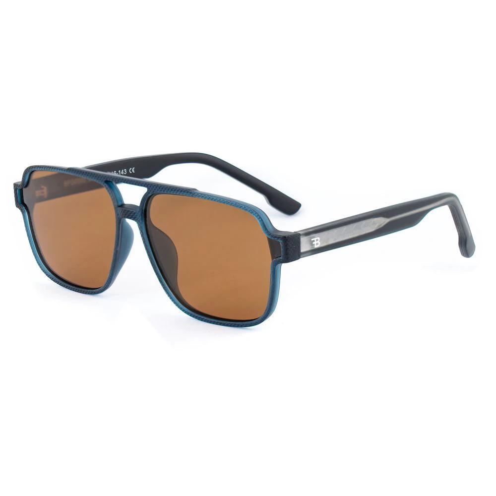 Bobroff Blaue Sonnenbrille aus Acetat by Bobroff