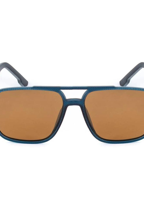 Bobroff Blaue Sonnenbrille aus Acetat by Bobroff