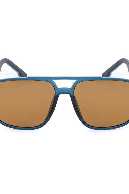 Bobroff Blaue Sonnenbrille aus Acetat by Bobroff