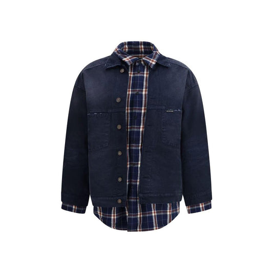 Balenciaga Blaue Baumwoll-Denimjacke by Balenciaga