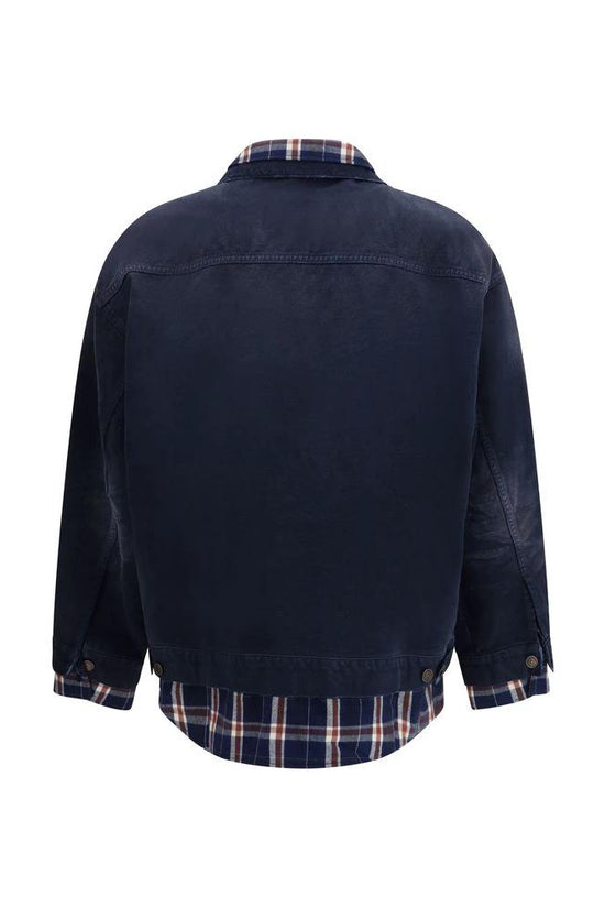 Balenciaga Blaue Baumwoll-Denimjacke by Balenciaga