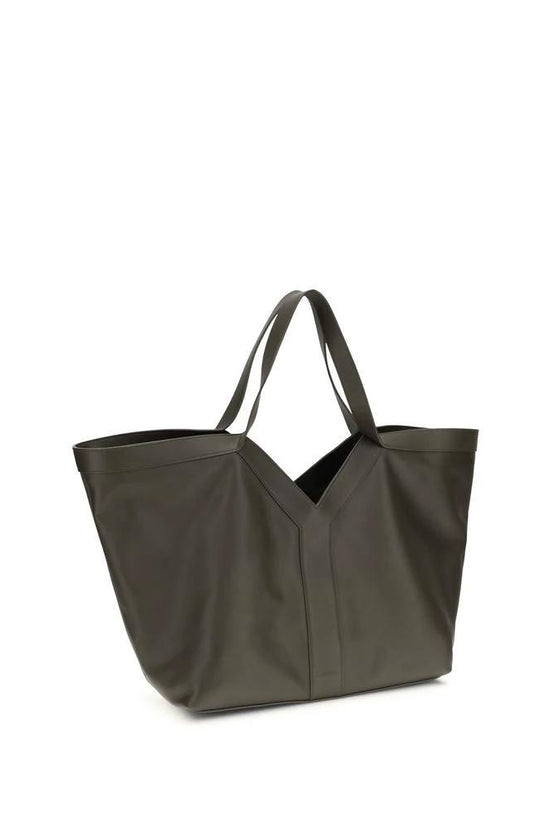Saint Laurent Bicolor Calf Leather Bos Taurus Schultertasche by Saint Laurent