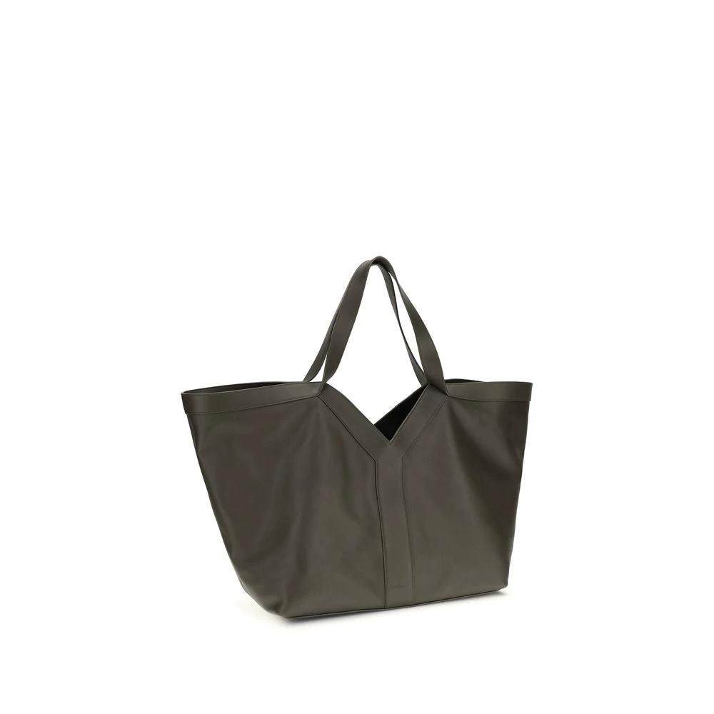 Saint Laurent Bicolor Calf Leather Bos Taurus Schultertasche by Saint Laurent