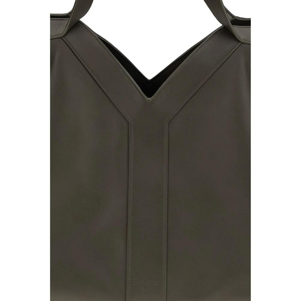 Saint Laurent Bicolor Calf Leather Bos Taurus Schultertasche by Saint Laurent
