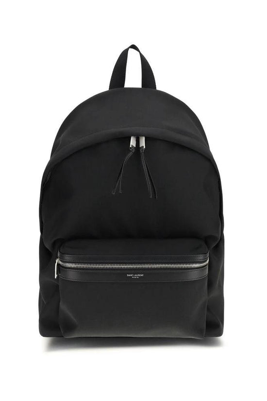 Saint Laurent Schwarzer Rucksack aus Stoff by Saint Laurent