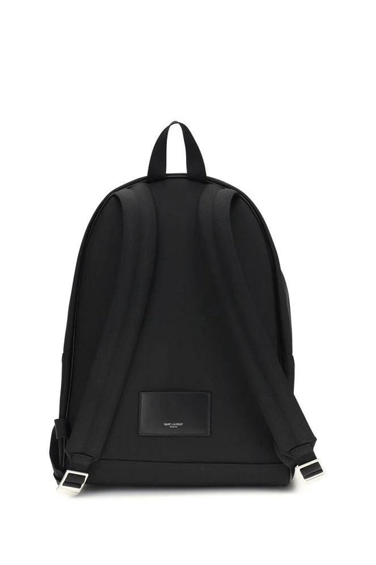 Saint Laurent Schwarzer Rucksack aus Stoff by Saint Laurent
