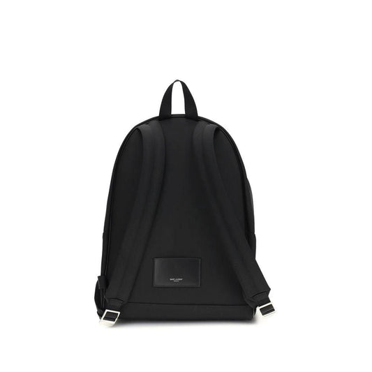 Saint Laurent Schwarzer Rucksack aus Stoff by Saint Laurent