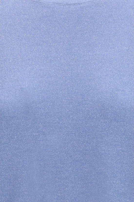 Brunello Cucinelli Blaues Nylon-T-Shirt by Brunello Cucinelli